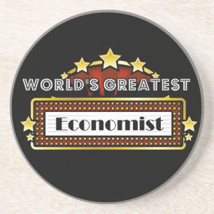 Porta-copos De Arenito O grande economista do mundo