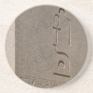 Porta-copos De Arenito Obelisco de Pedra Egípcia