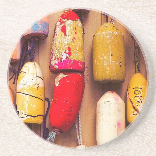 Porta-copos De Arenito Oito à esquerda (Frente)