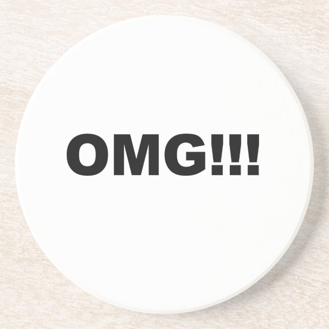 PORTA-COPOS DE ARENITO OMG! (Frente)