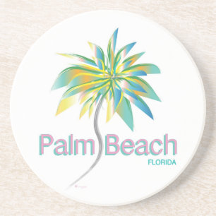 Porta-copos De Arenito Palm Beach, Flórida