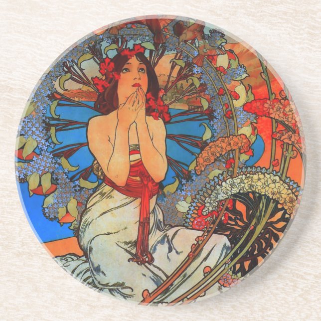 Porta-copos De Arenito Paris-Monte Carlo (Frente)