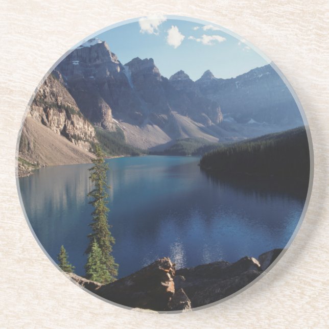 Porta-copos De Arenito Parque Nacional Banff Lago Moraine (Frente)