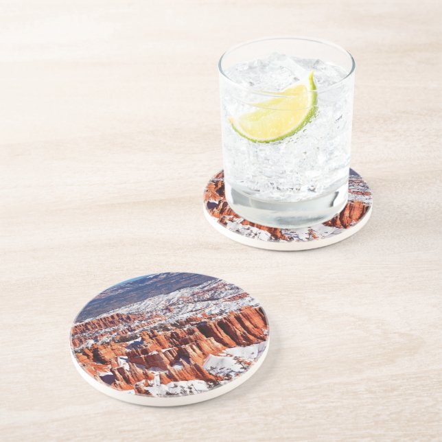 Porta-copos De Arenito Parque nacional da garganta de Bryce (Lateral)