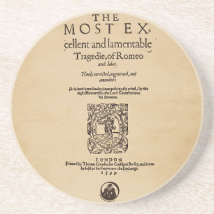 Porta-copos De Arenito Parte dianteira ao in-quarto de Romeo & de Juliet