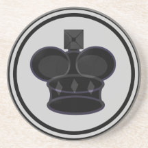 Parte preta do rei xadrez