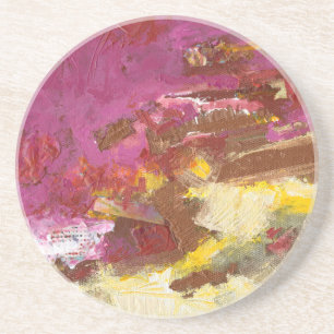 Porta-copos De Arenito Passear-me através dela