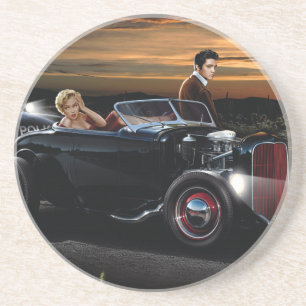 Porta-copos De Arenito Passeio da alegria