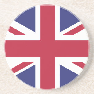Porta-copos De Arenito Patriotic United Kingdom Flag