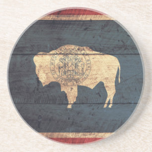 Porta-copos De Arenito Pavilhão de Wood Wyoming
