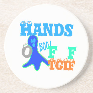 Porta-copos De Arenito Perfeito Boo! TGIF Obrigado Deus é a sexta-feira H