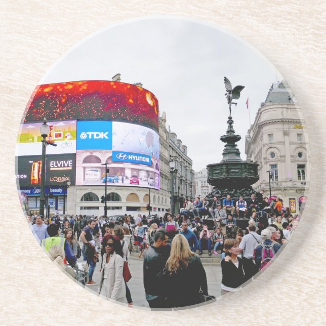 Porta-copos De Arenito Piccadilly Circus - Foto profissional (Frente)