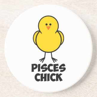 Porta-copos De Arenito Pintinho dos peixes