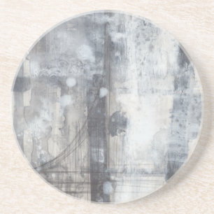 Porta-copos De Arenito Pintura de Cinza Contemporânea
