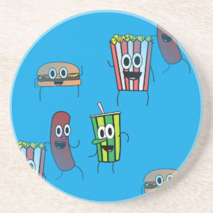 Porta-copos De Arenito pipoca