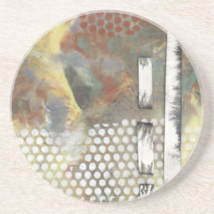 Porta-copos De Arenito Pixels martelados II