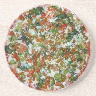 Porta-copos De Arenito pizza