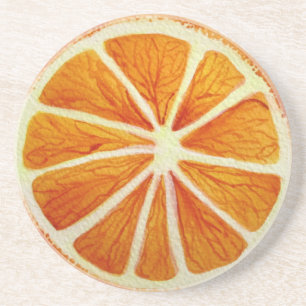 Porta-copos De Arenito Pop fruta