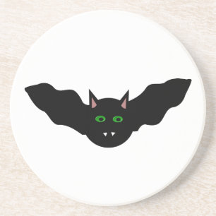 Porta-copos De Arenito Portas copos de Dia das Bruxas de Gato Vampiro