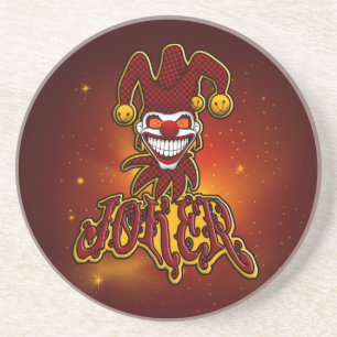 Porta-copos De Arenito Portas copos de Joker