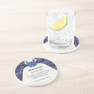 Porta-copos De Arenito Portas copos de Palhaço de Bridesmaid