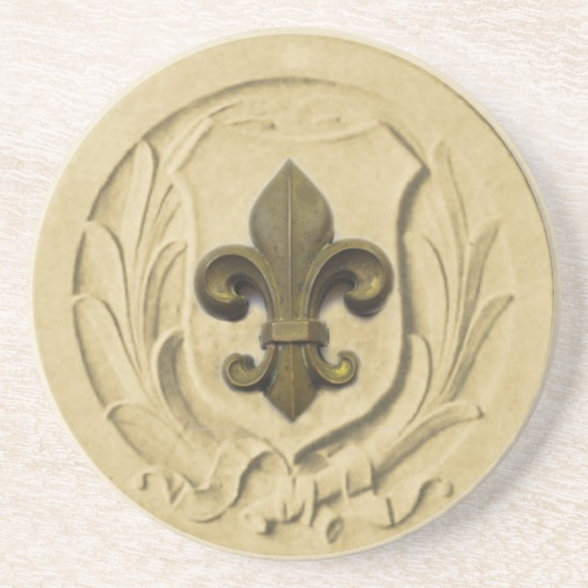 Porta-copos De Arenito Portas copos de pedra das Portas (Frente)