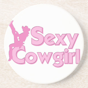 Porta-copos De Arenito Portas copos de Rodeio de Cavalo de Cowboy Ocident