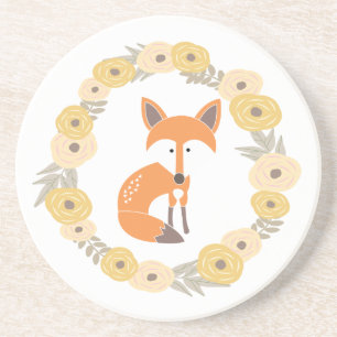 Porta-copos De Arenito Pouco Fox