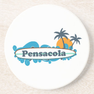 Porta-copos De Arenito Praia de Pensacola