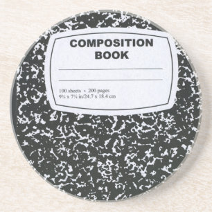Porta-copos De Arenito Professora do livro de composição