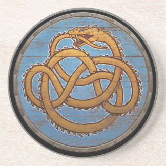 Porta-copos De Arenito Protetor de Viking - Jörmungandr