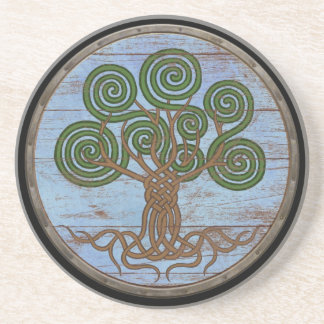 Porta-copos De Arenito Protetor de Viking - Yggdrasil