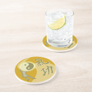 Porta-copos De Arenito QiGong