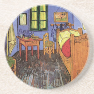 Porta-copos De Arenito Quarto de Vincent em Arles por Vincent van Gogh