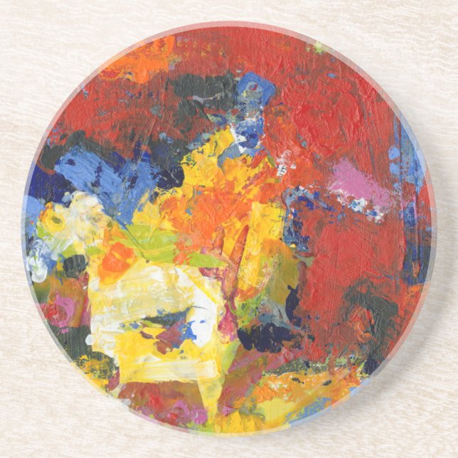 Porta-copos De Arenito Race Day (Frente)