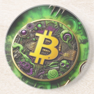Porta-copos de arenito radioativo Bitcoin