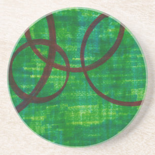 Porta-copos De Arenito Rastreio de Crimson II