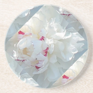 Porta-copos De Arenito Romantic Multi Peony Coaster