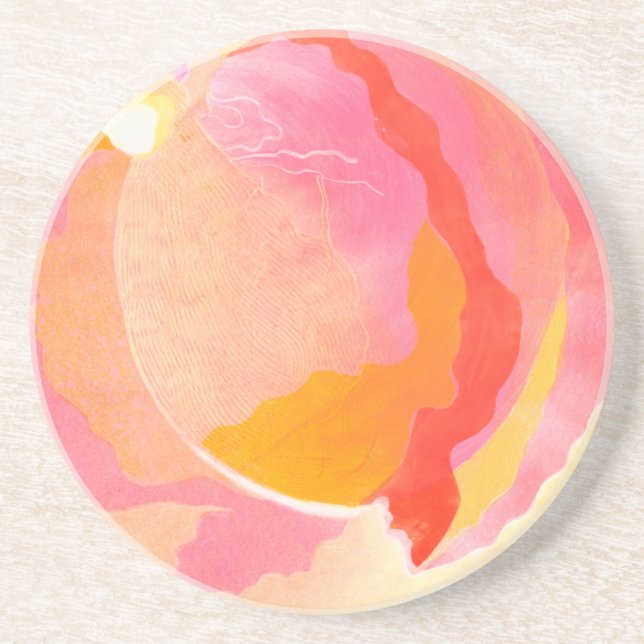 PORTA-COPOS DE ARENITO ROSA III (Frente)