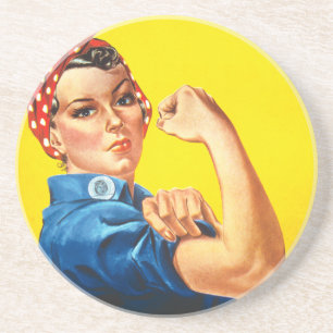 Porta-copos De Arenito Rosie The Riveter