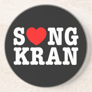 Porta-copos De Arenito S ❤ NGKRAN ~ Heart Songkran