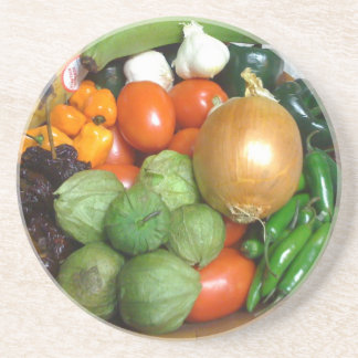 Porta-copos De Arenito Salpica o seu o que está cozinhando