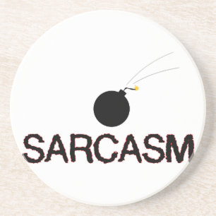 Porta-copos De Arenito Sarcasm Bombed