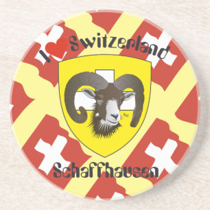 Porta-copos De Arenito Schaffhausen - Suíça Suisse - Svizzera