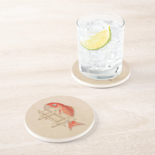 Porta-copos De Arenito Sea Bream Youkai