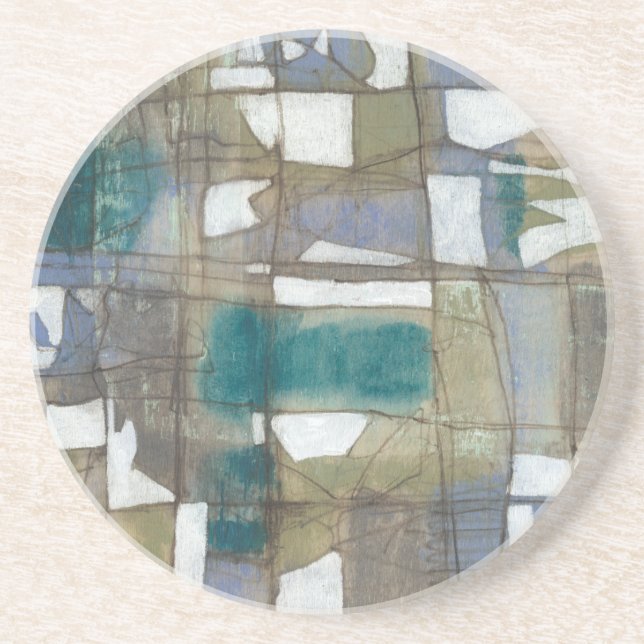 Porta-copos De Arenito Seleção Arbitrária I (Frente)