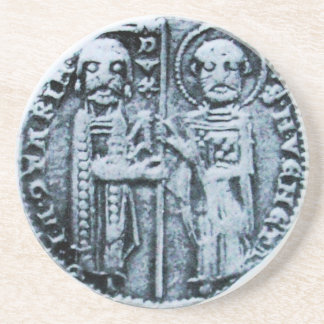 PORTA-COPOS DE ARENITO SELO DO MODELO KNIGHTS