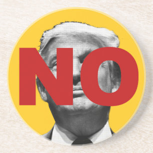 Porta-copos De Arenito Sem Trump (Amarelo e Vermelho)
