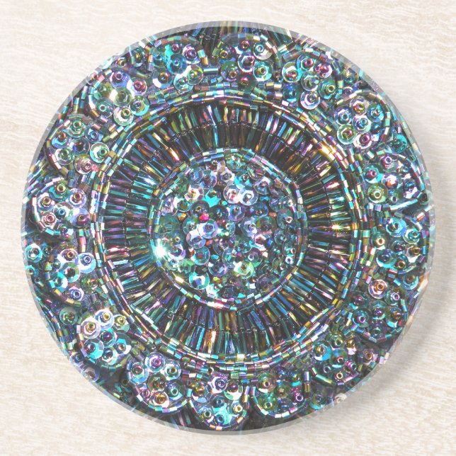 Porta-copos De Arenito Senado Bling - (Frente)