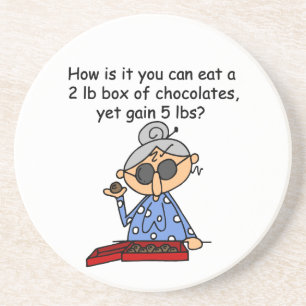 Porta-copos De Arenito Sentido do chocolate